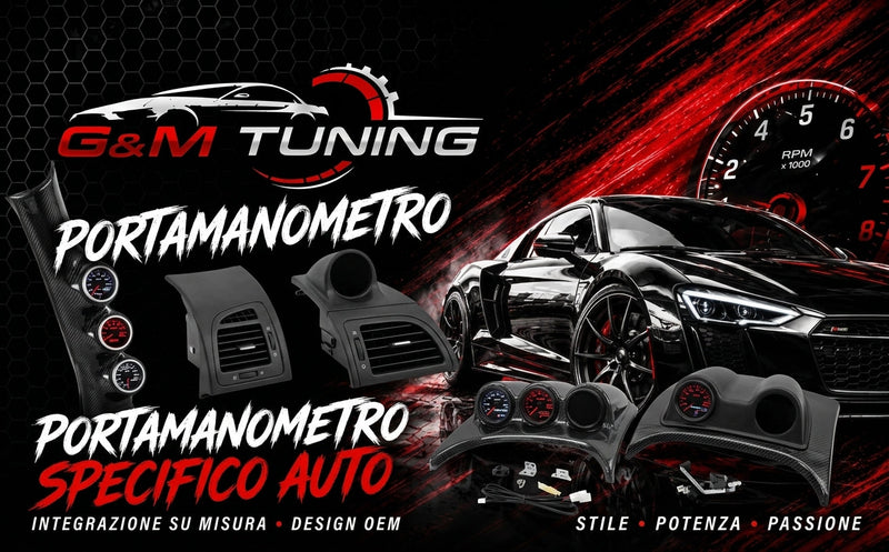 Porta manometro specifico auto