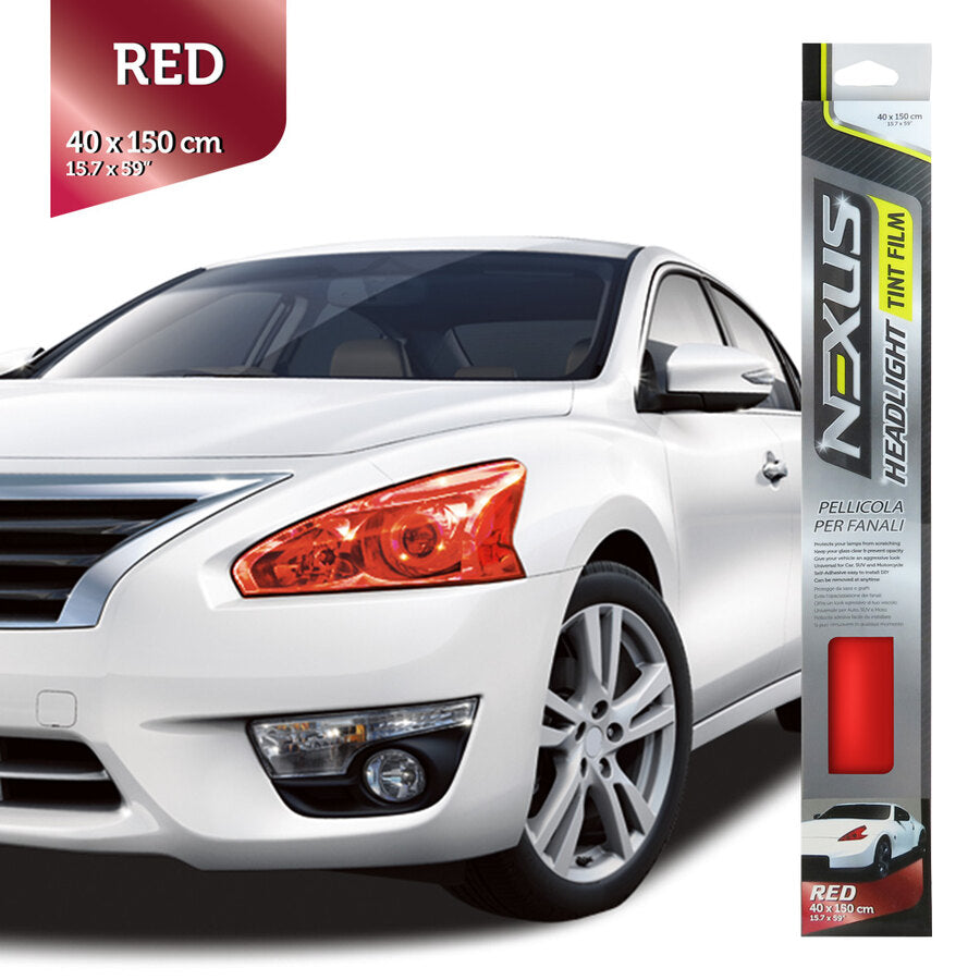Pellicola fanali rossa 150x40cm
