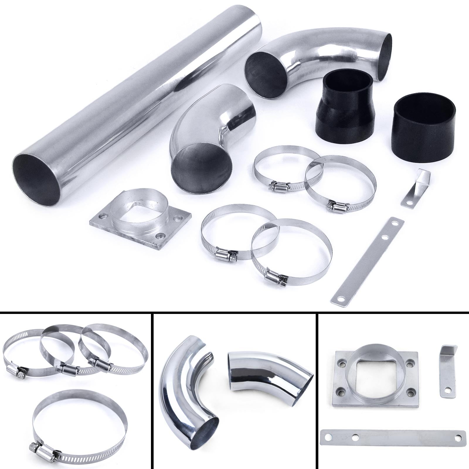 Set di tubi di aspirazione in alluminio