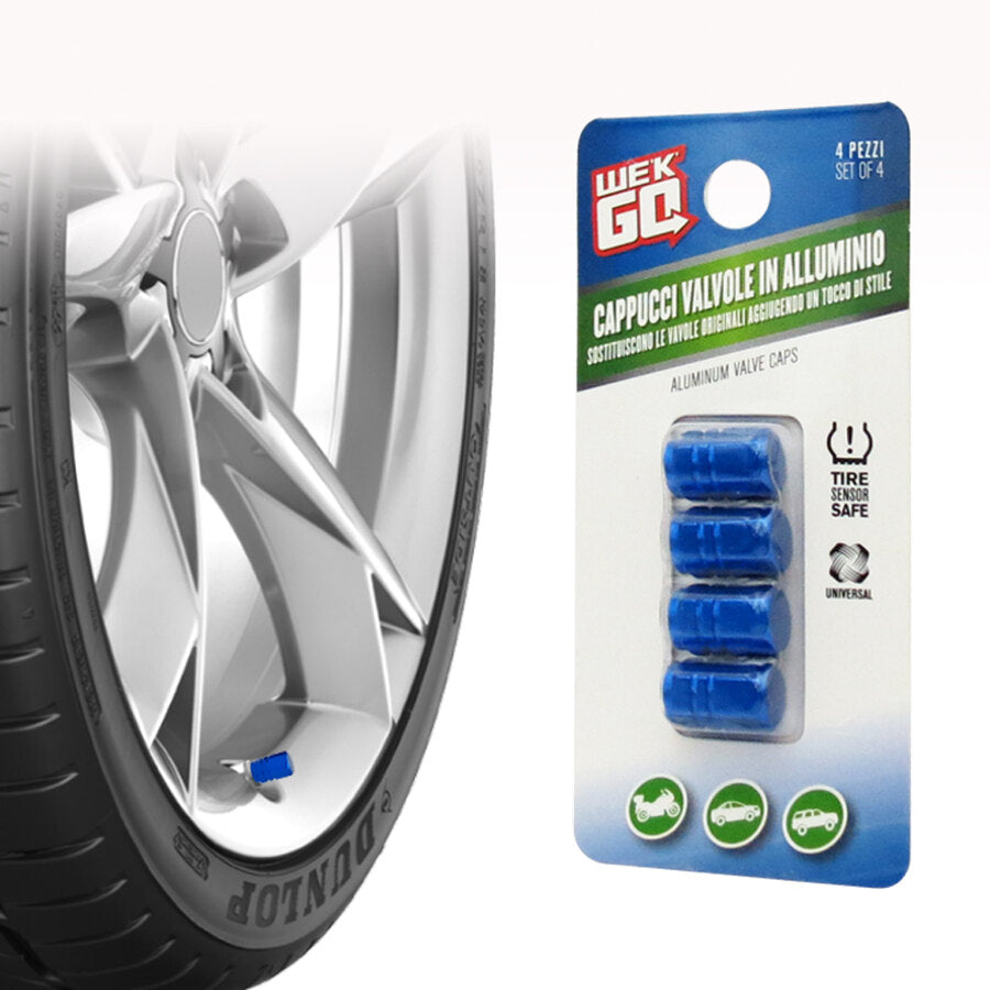 Cappucci valvola Wekgo Esagonali