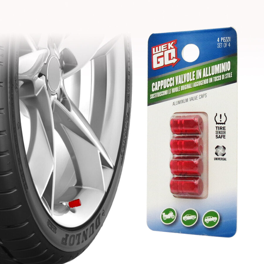 Cappucci valvola Wekgo Esagonali