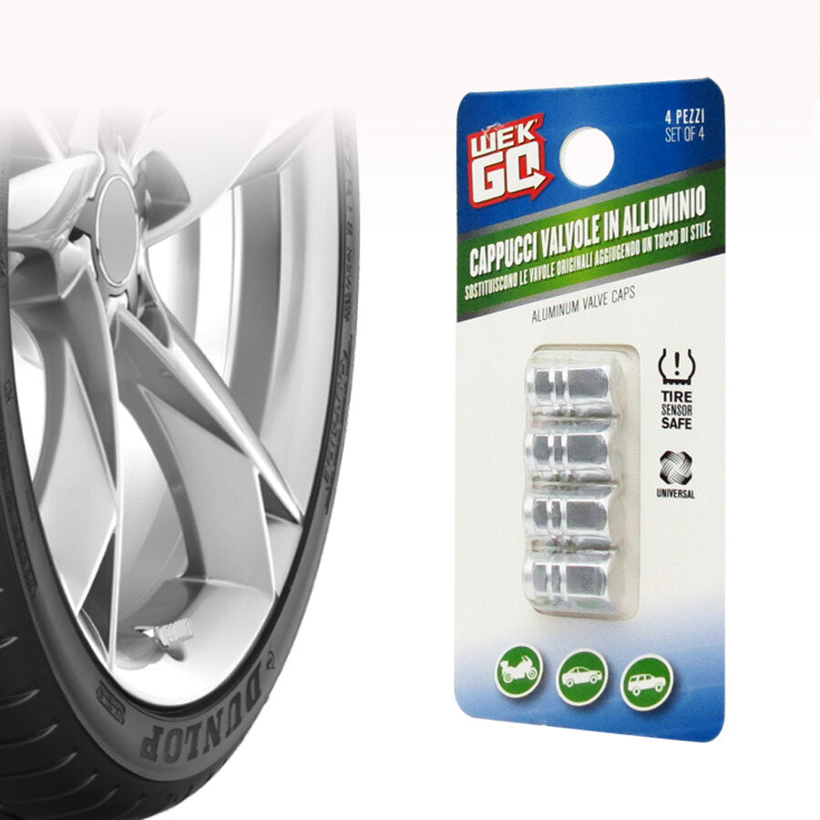 Cappucci valvola Wekgo Esagonali