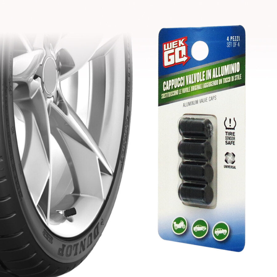 Cappucci valvola Wekgo Esagonali