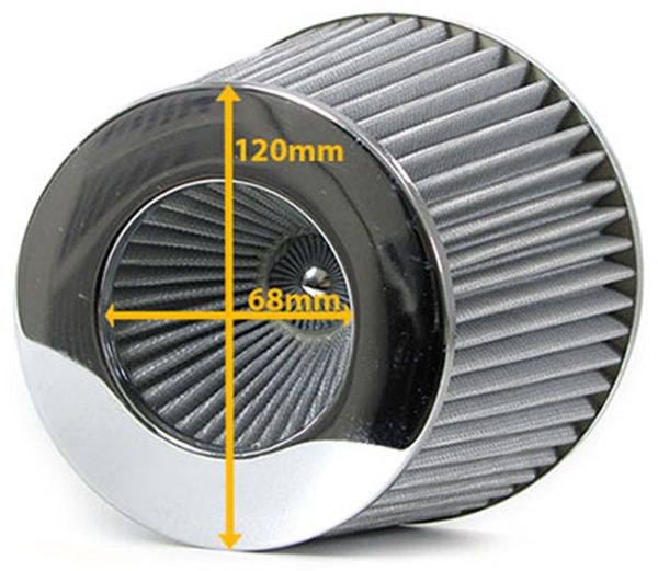 Filtro aria a cono universale