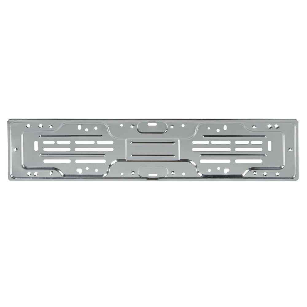 Portatarga posteriore in metallo