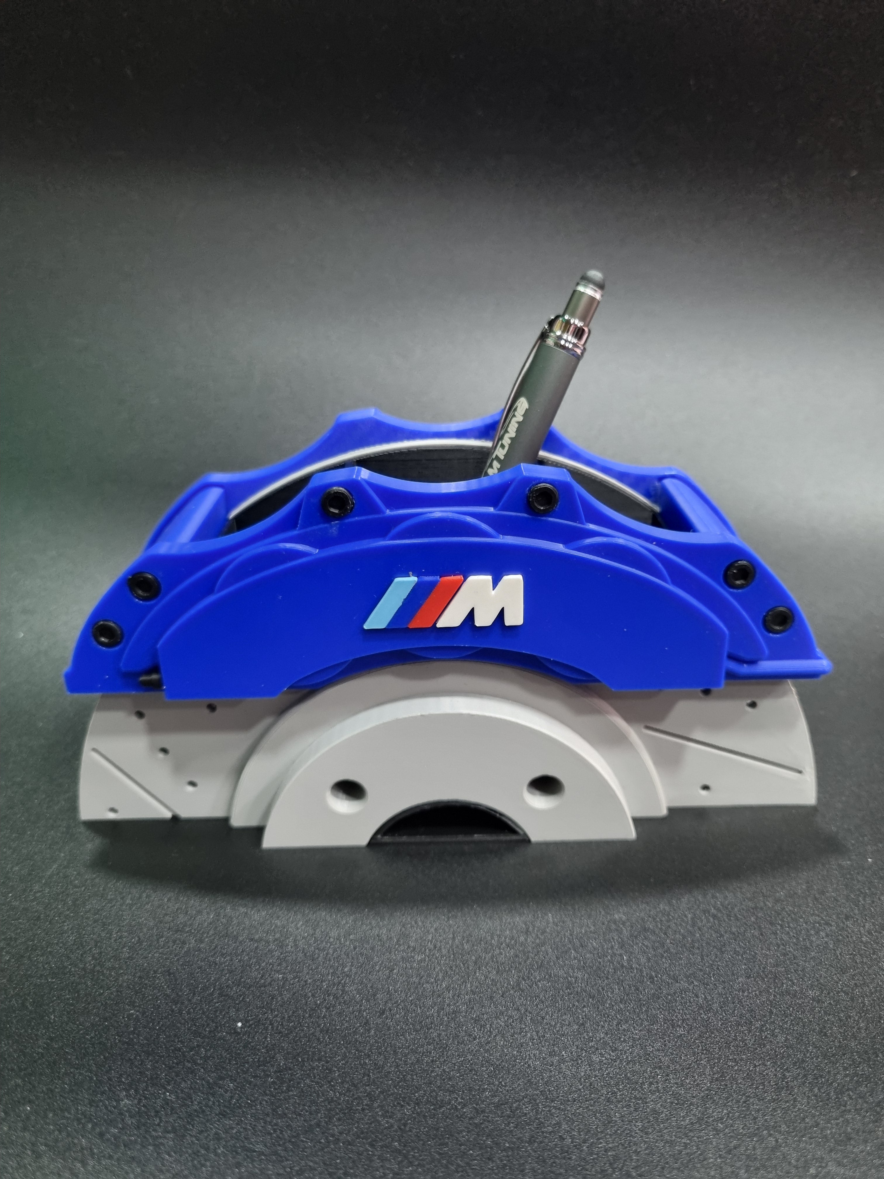 Portapenne pinzafreno in 3D con logo Personalizzato - Bmw M