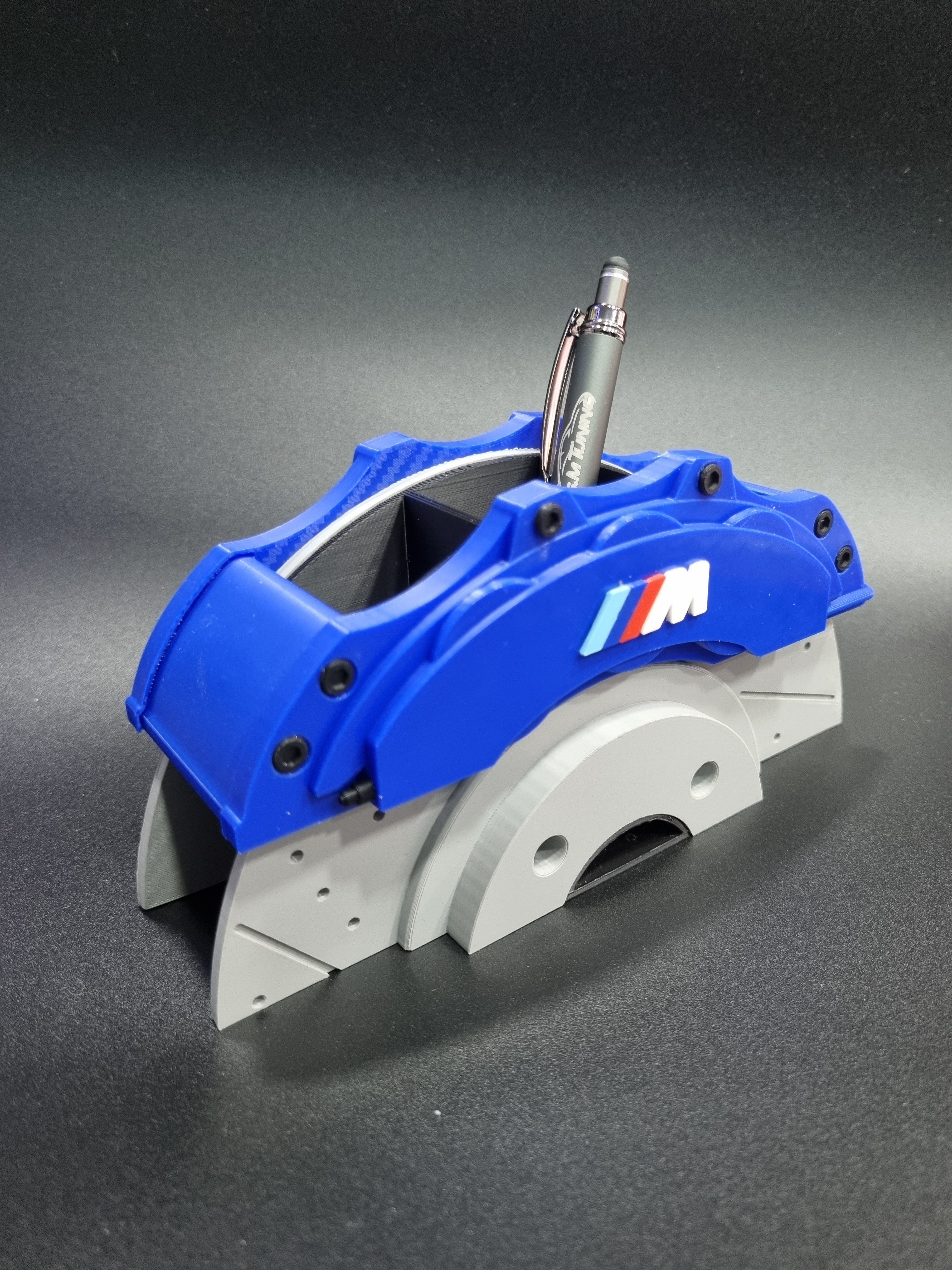 Portapenne pinzafreno in 3D con logo Personalizzato - Bmw M