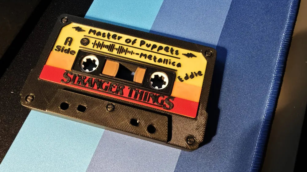 Cassetta Eddie Master of Puppets - Stranger Things