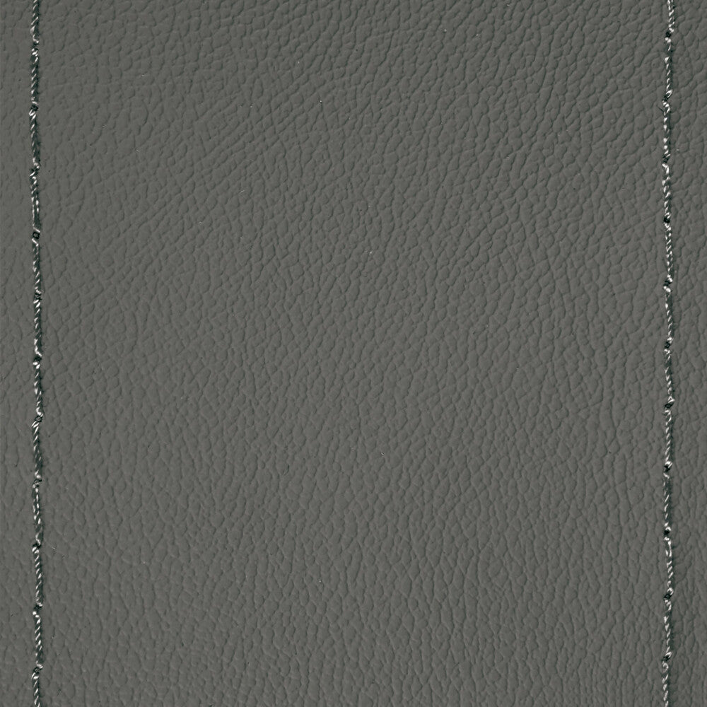 Coprivolante in pelle Grigio