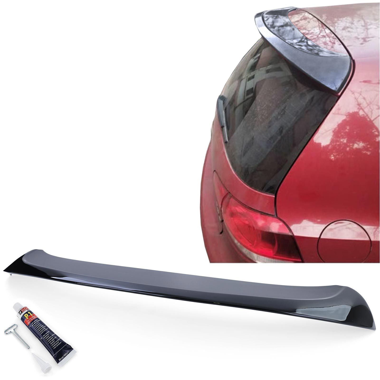 spoiler vw golf 6 nero lucido