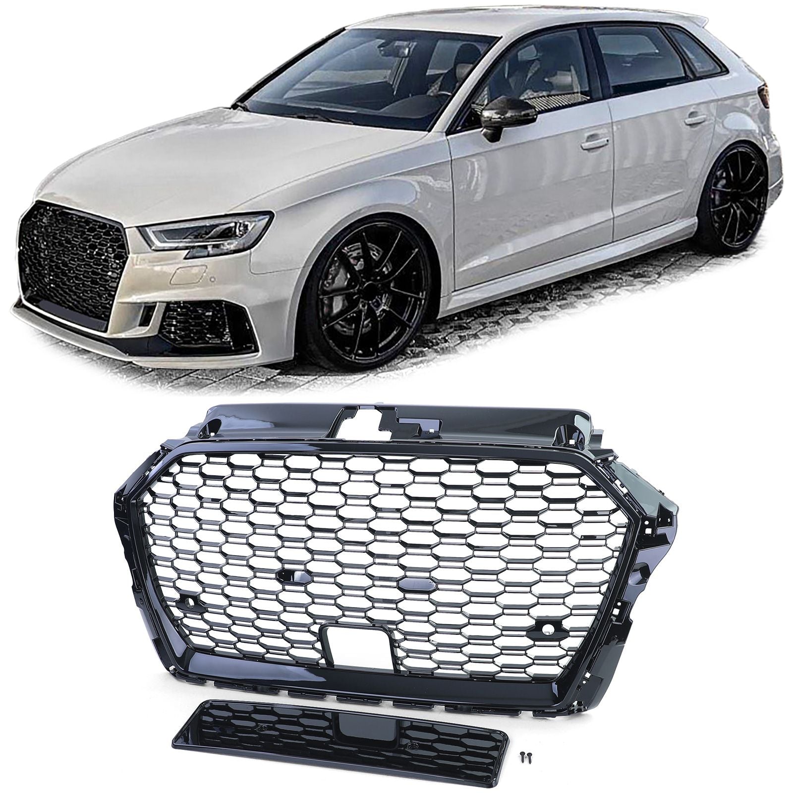 Calandra Audi A3 8V 2016/2020