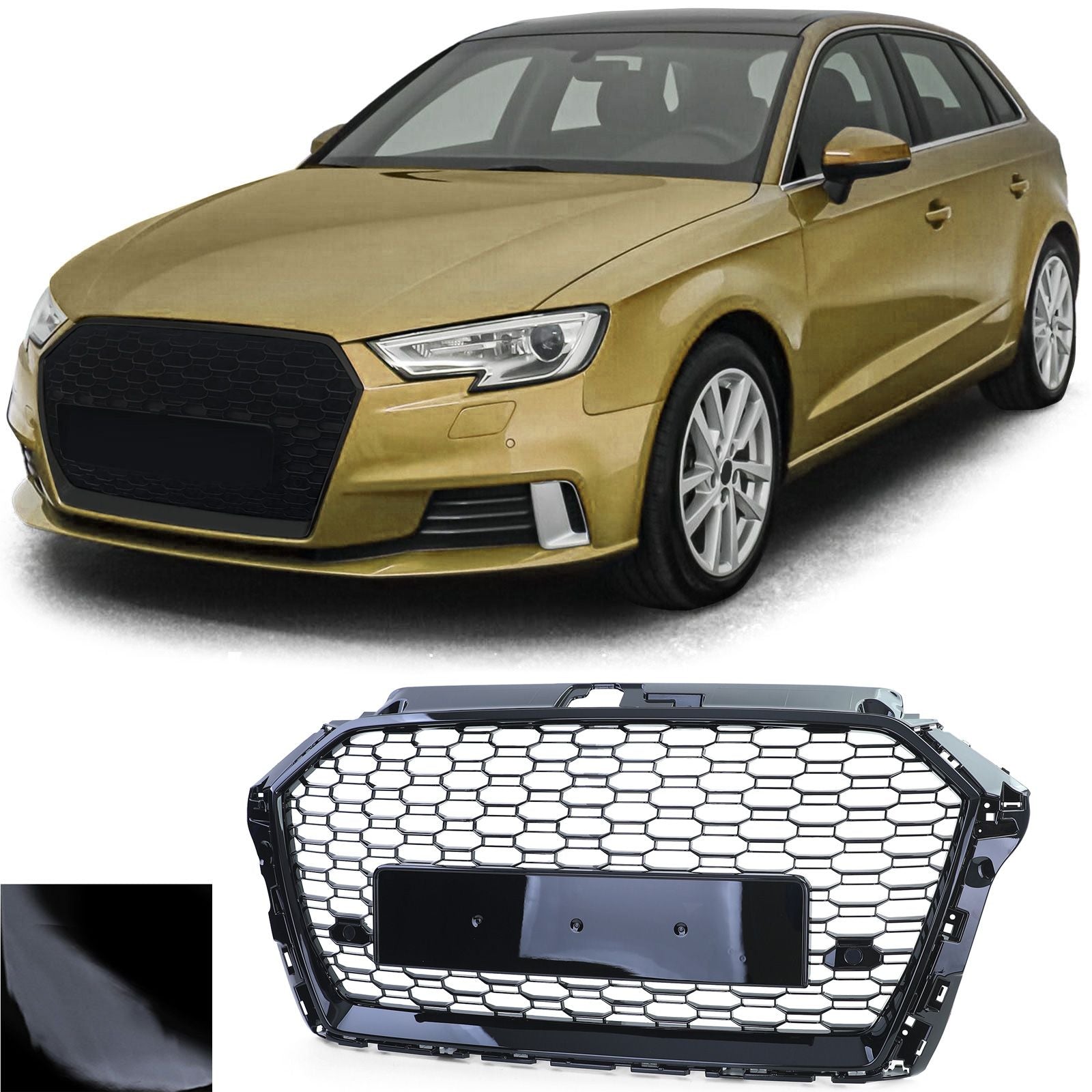 Calandra Audi A3 2016/2020