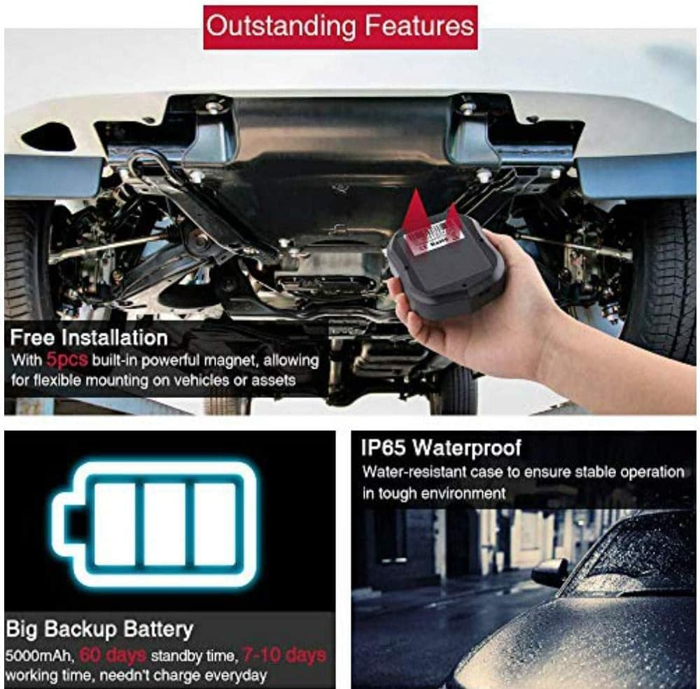 Localizzatore GPS Tracker per auto con APP