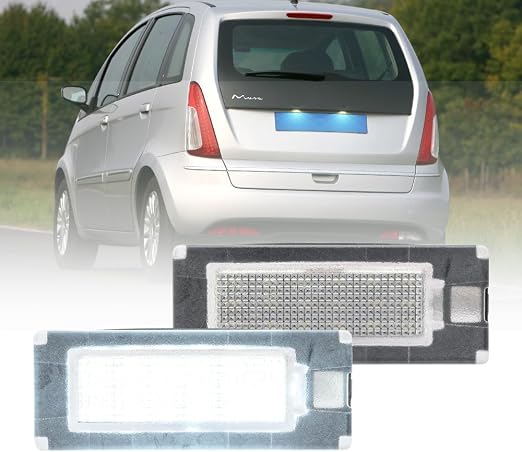 Plafoniere led targa Lancia Ypsilon