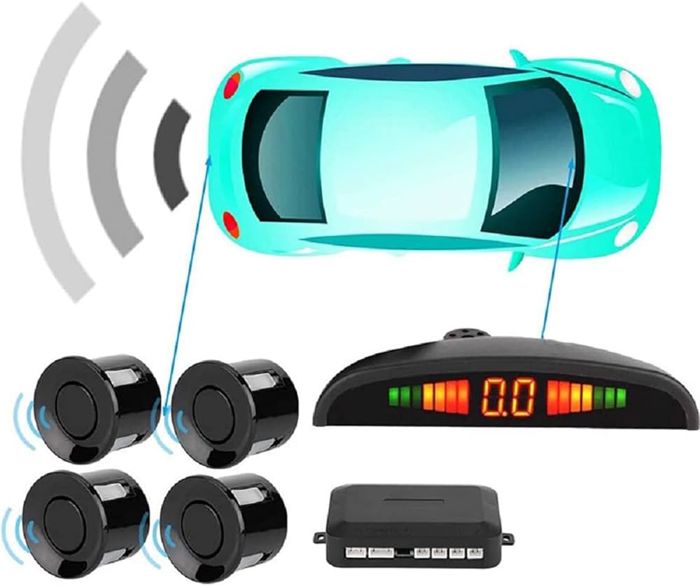 Kit 4 sensori parcheggio universali