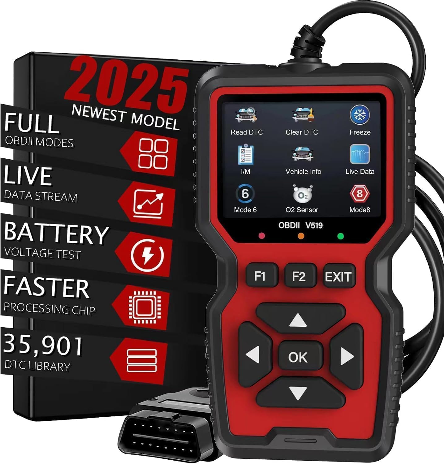 Dispositivo diagnostico OBD2 - V519