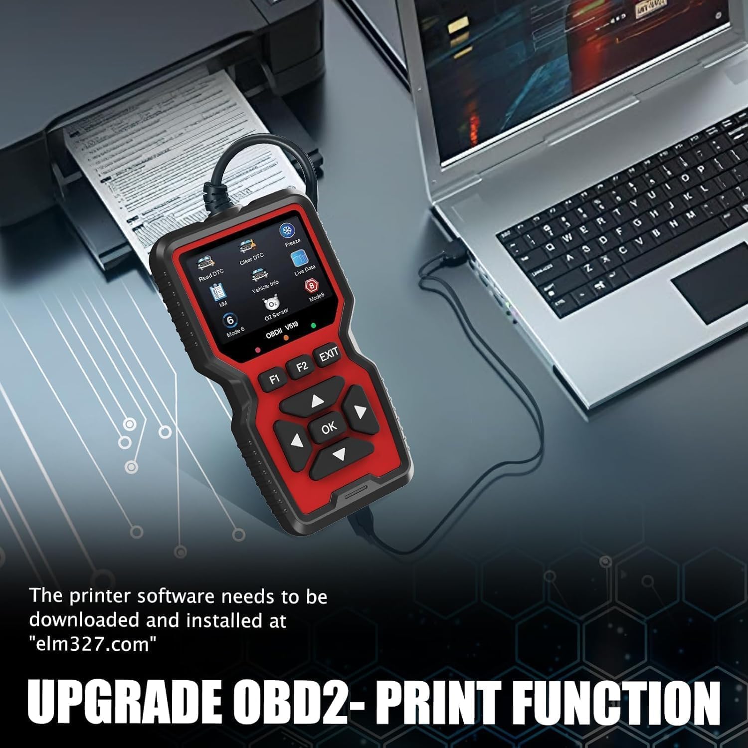 Dispositivo diagnostico OBD2 - V519