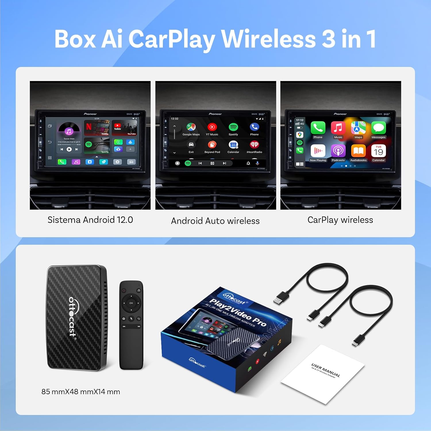 OTTOCAST Play2Video Pro