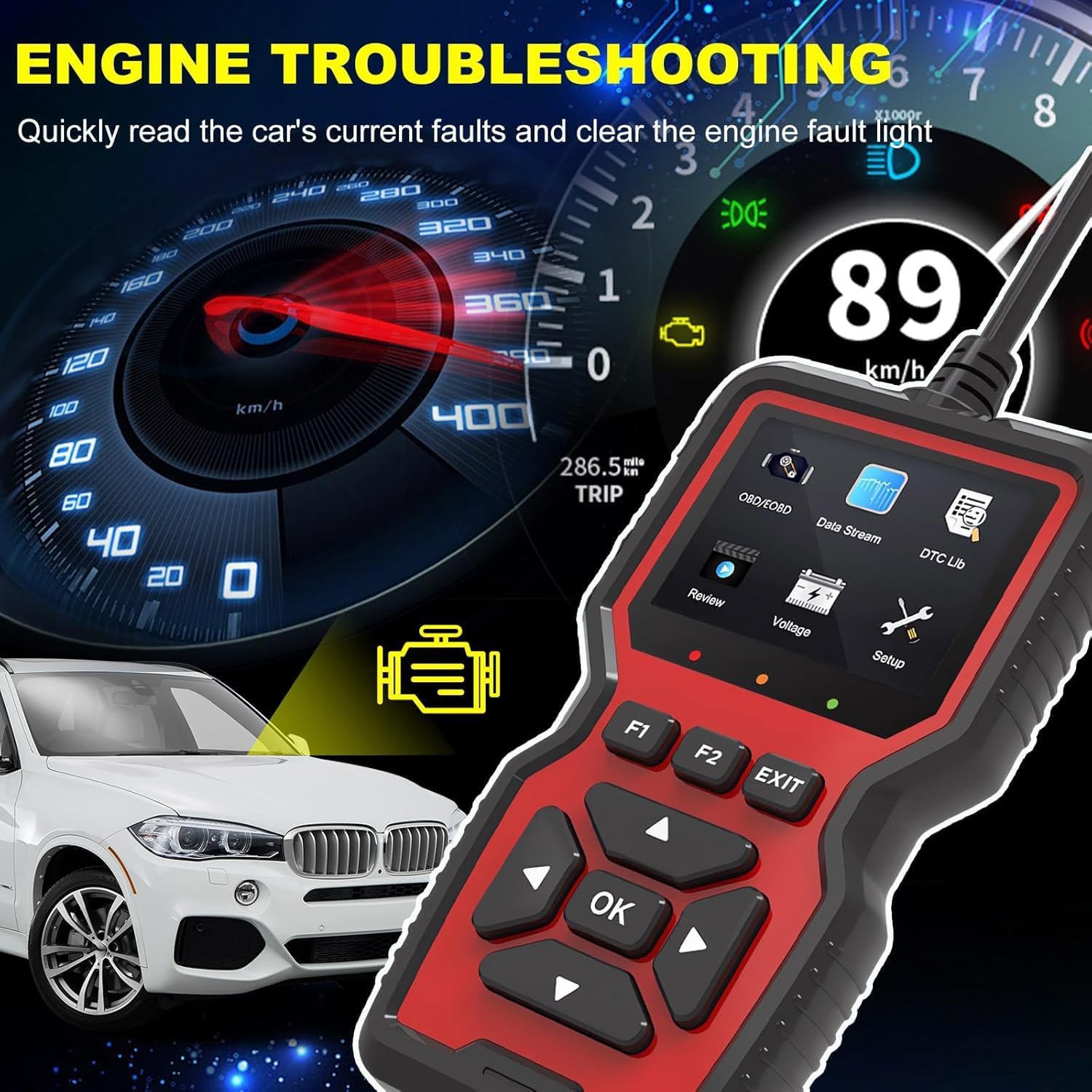 Dispositivo diagnostico OBD2 - V519