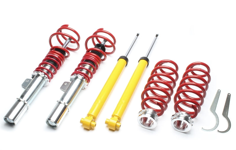 Kit di sospensioni coilover TA Technix per carichi sull'asse anteriore da 1051 kg, adatto per Audi A3 (8V), TT (8N)/ Seat Leon III (5F)/ Skoda Octavia III, Superb III (5E/3T-3V)/ VW Arteon (3H), Golf VII (AU/AUV), Passat (B8), Touran (1T-5T)