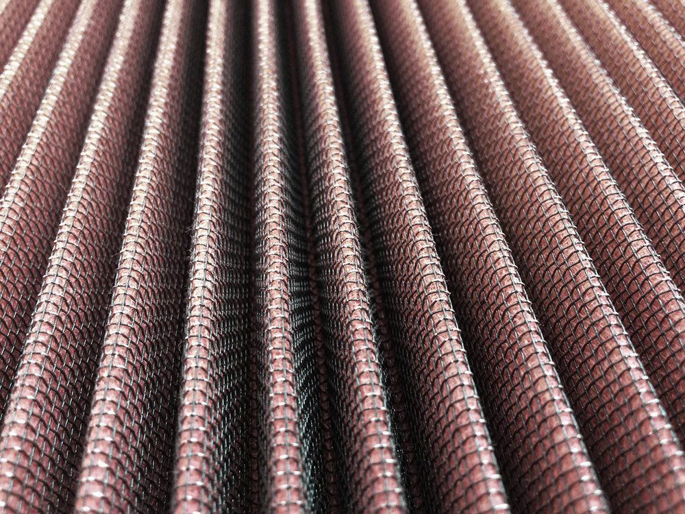 Filtro conico cotone rosso Black Top