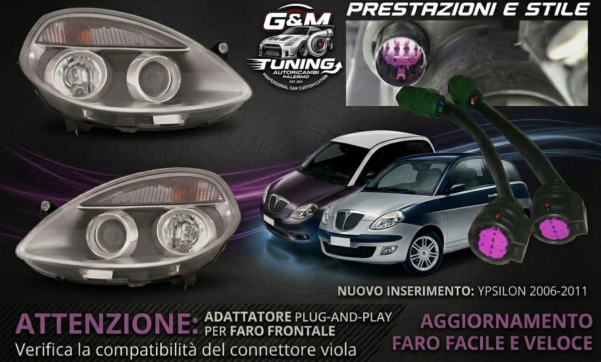 Spinotti fari lancia ypsilon / musa 2006/2011