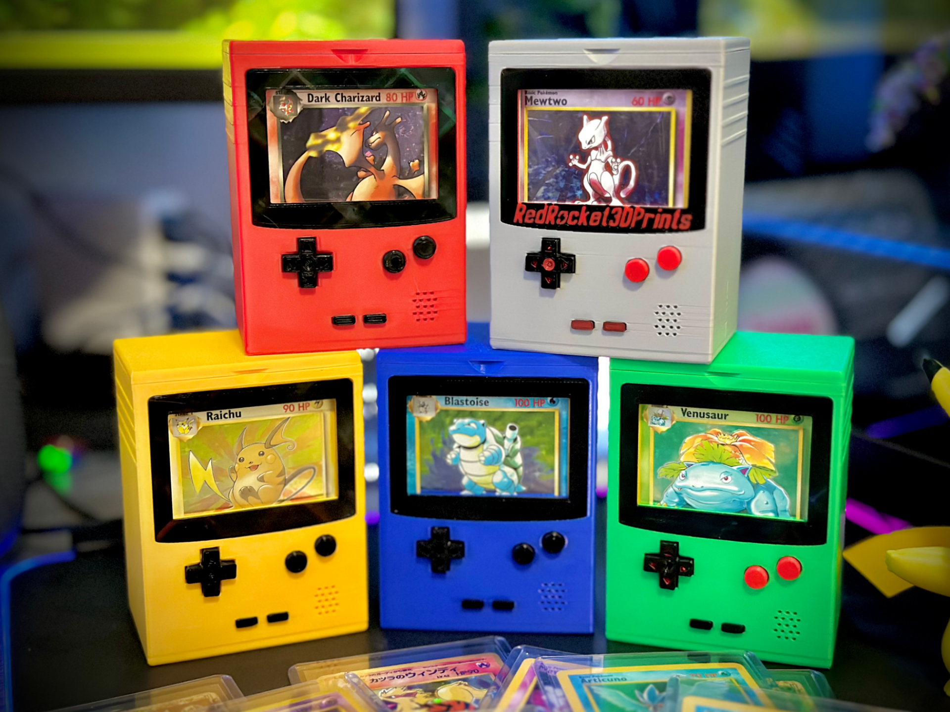 Custodia per mazzo di carte Gameboy Color TCG