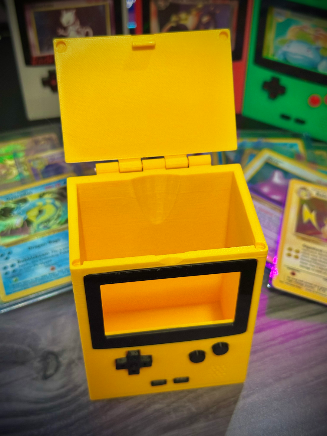 Custodia per mazzo di carte Gameboy Color TCG