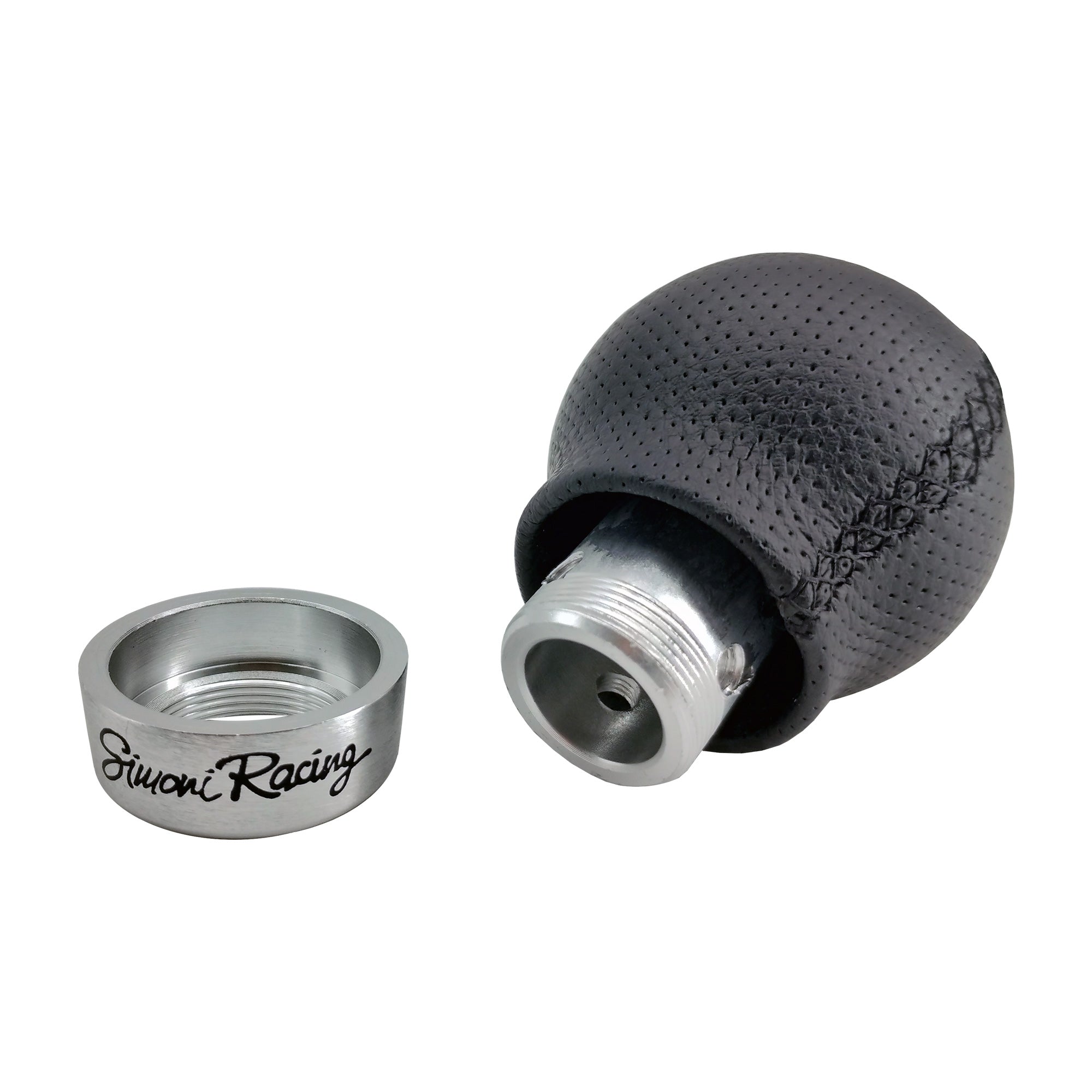 Pomello cambio Nero con numeri