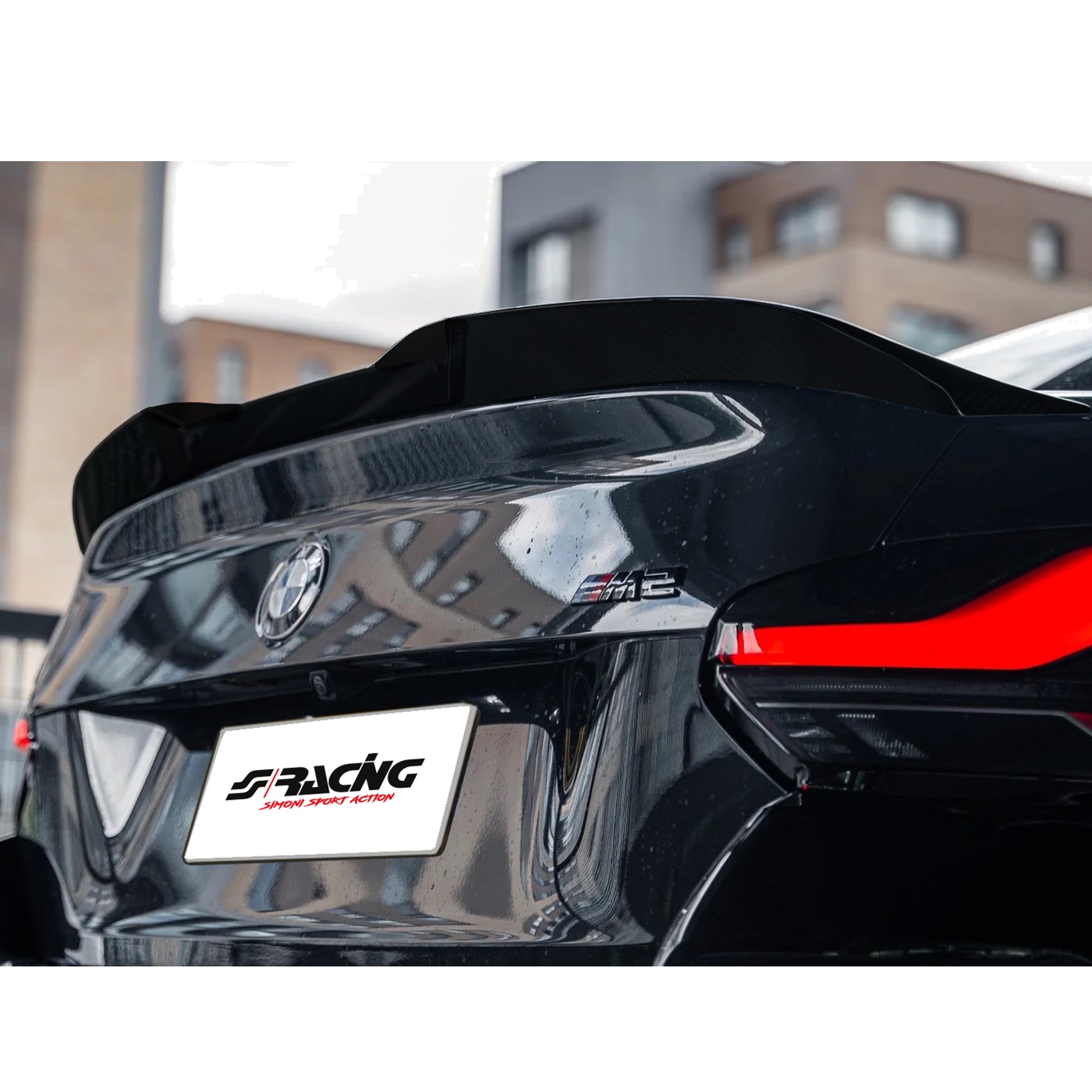 Spoiler universale da Baule o Tetto - Adesivo - Mod 1