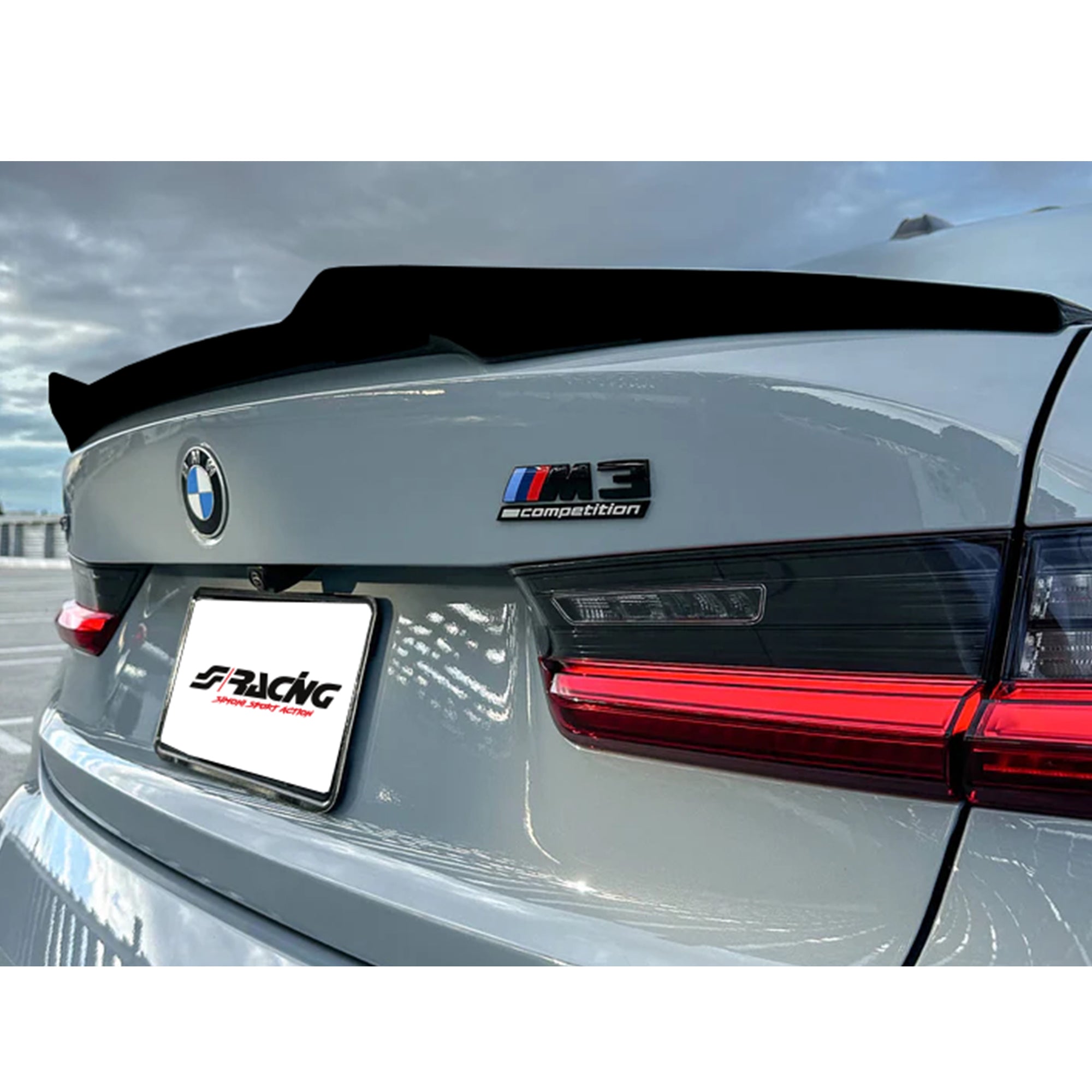 Spoiler universale da Baule o Tetto - Adesivo - Mod 2