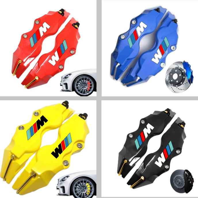 Set 4 cover pinza freno standard - logo Bmw M