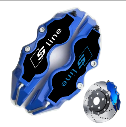 Cover pinza freno universale - logo Sline fondo nero