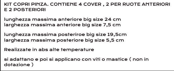 Cover pinza frteno universale - logo Audi TT fondo nero