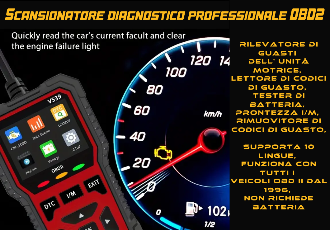 Dispositivo diagnostico OBD2 - V519