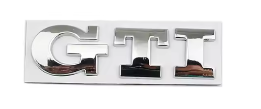 3D Logo In Metallo GTI