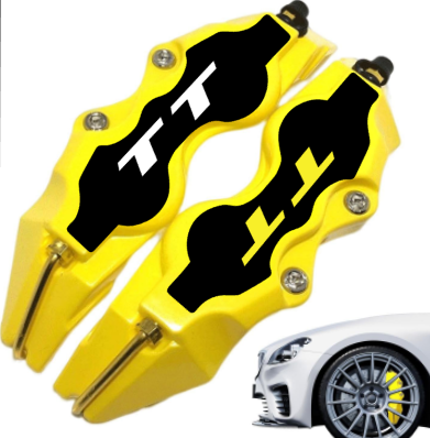 Cover pinza frteno universale - logo Audi TT fondo nero