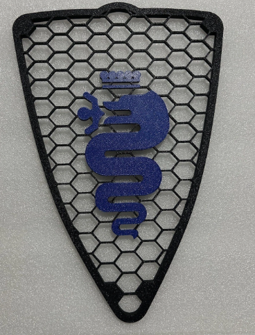 Griglia A Nido D'Ape Alfa Romeo Mito 2008-2015 Con Biscione