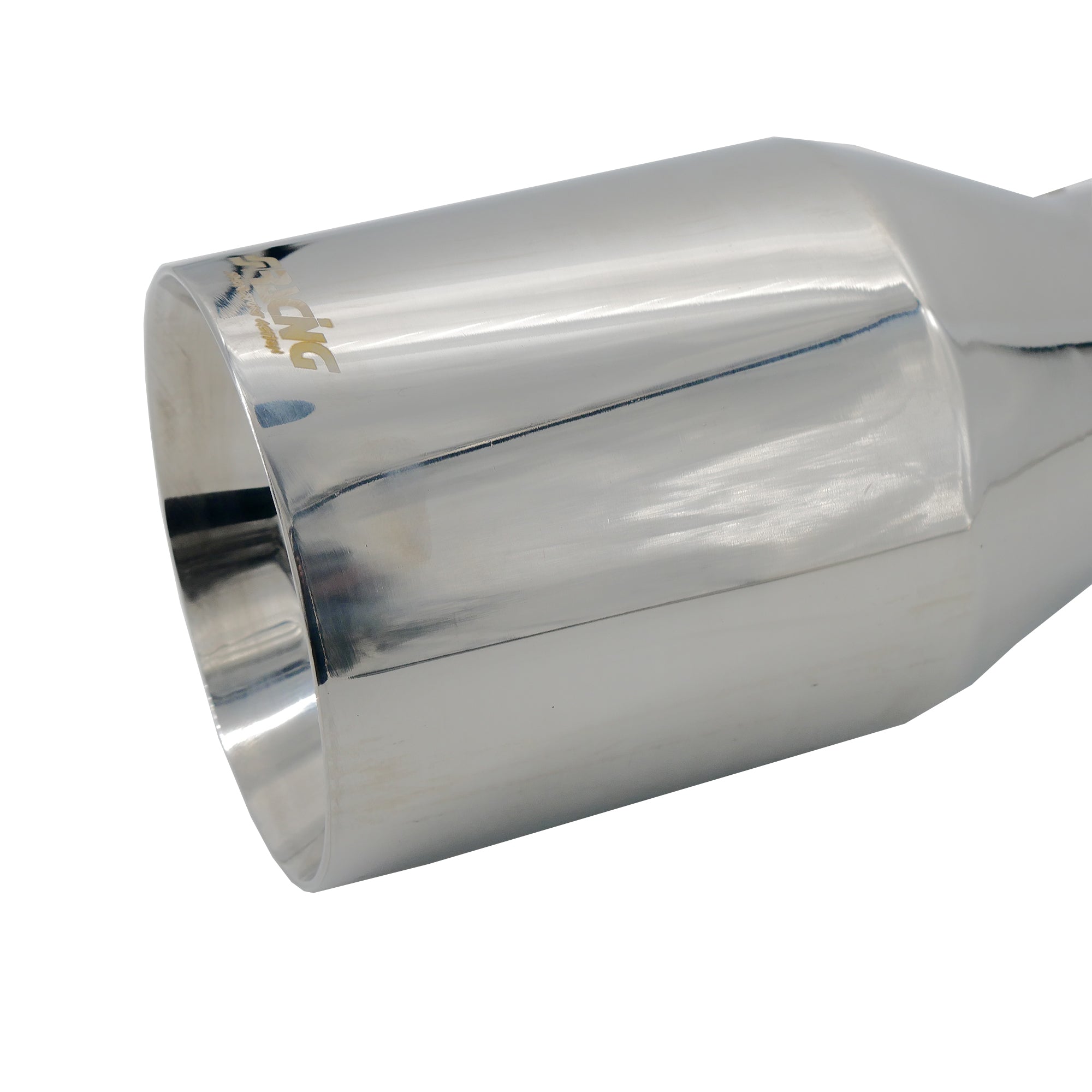 Terminale rotondo 115mm acciaio inox