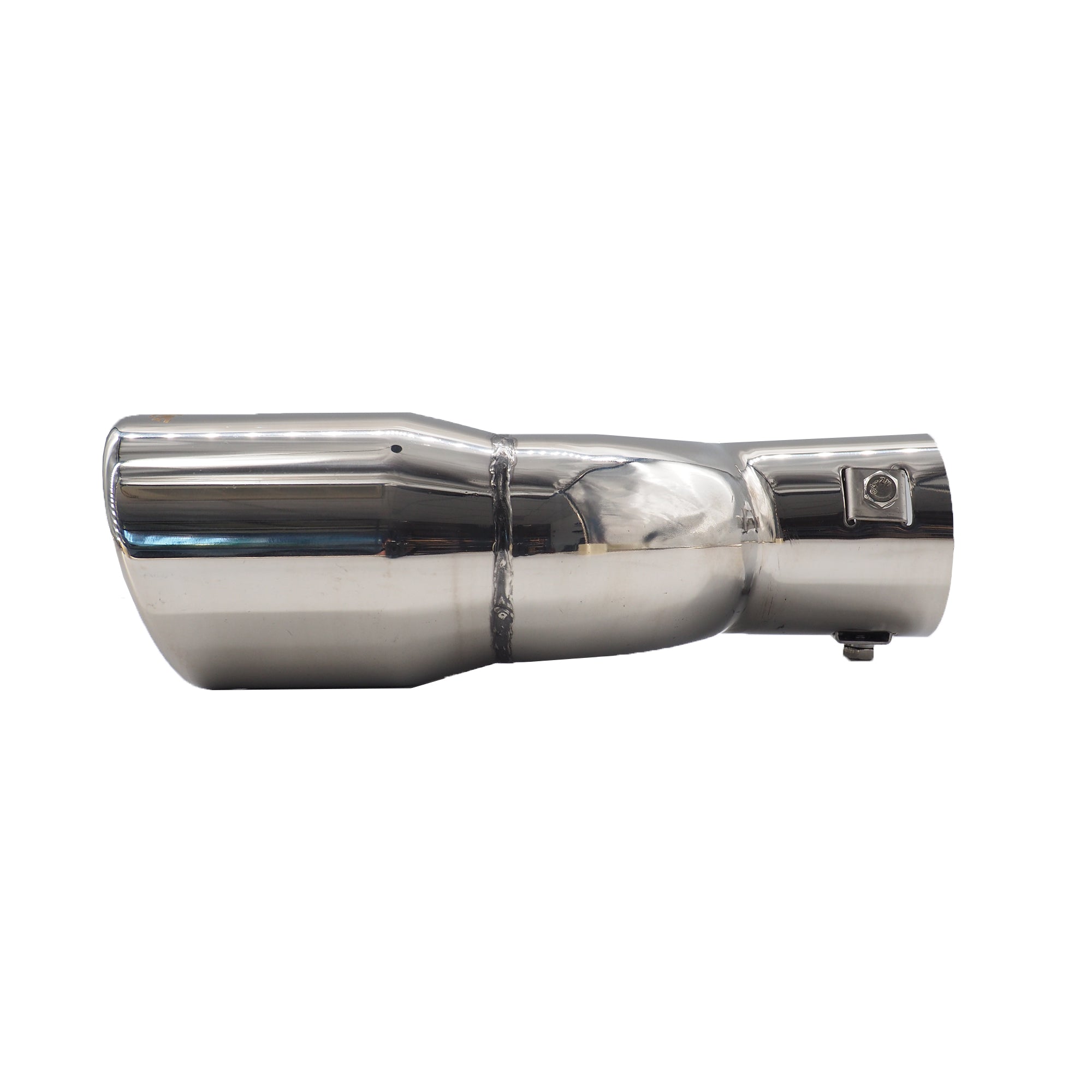 Terminale doppio inclinato sfalsato acciaio inox