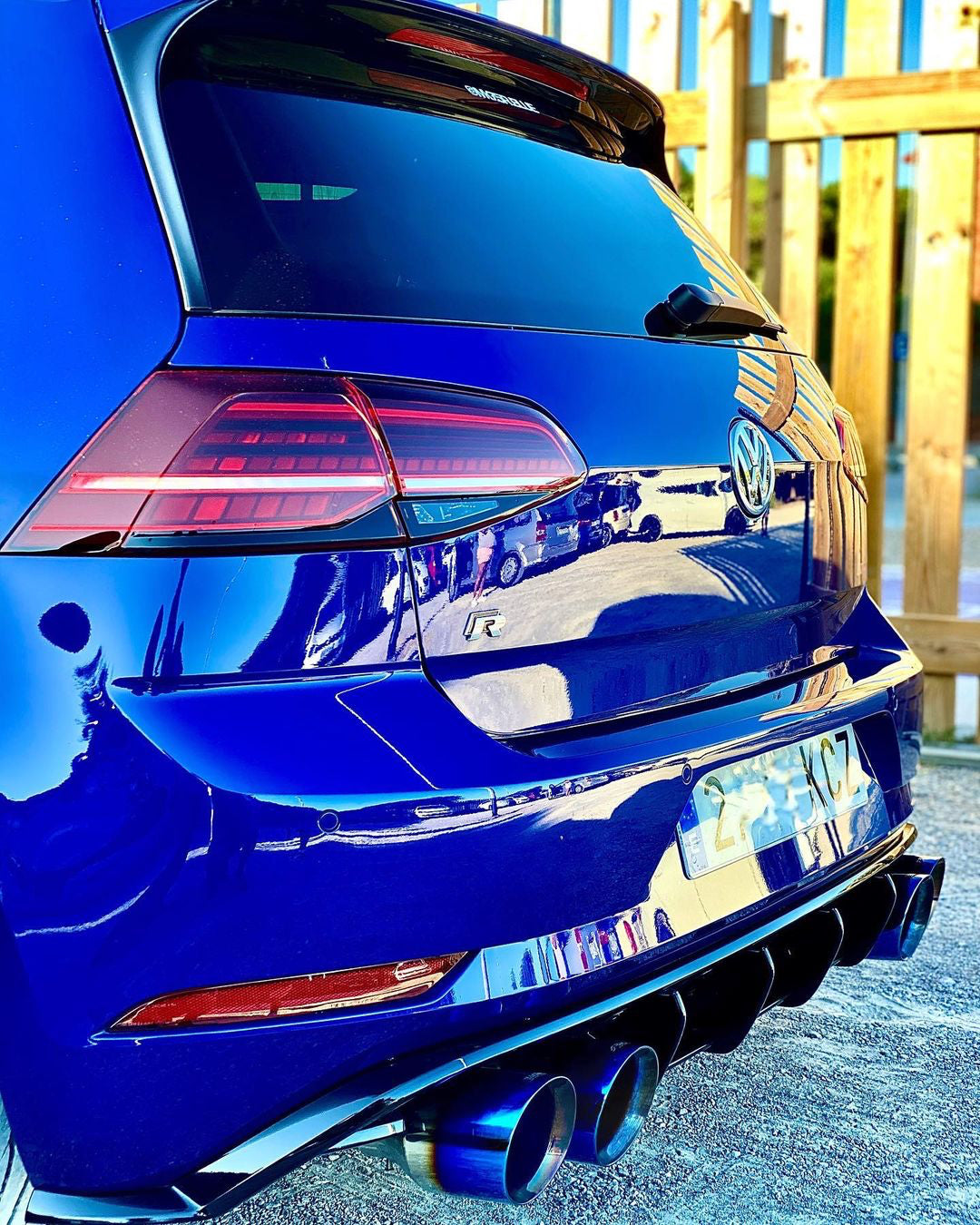 Terminale rotondo 115mm inclinato acc inox titanium look