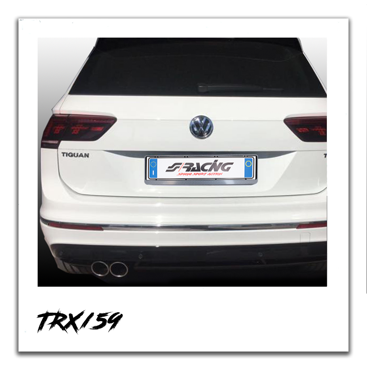 Terminale rotondo doppio acciaio inox