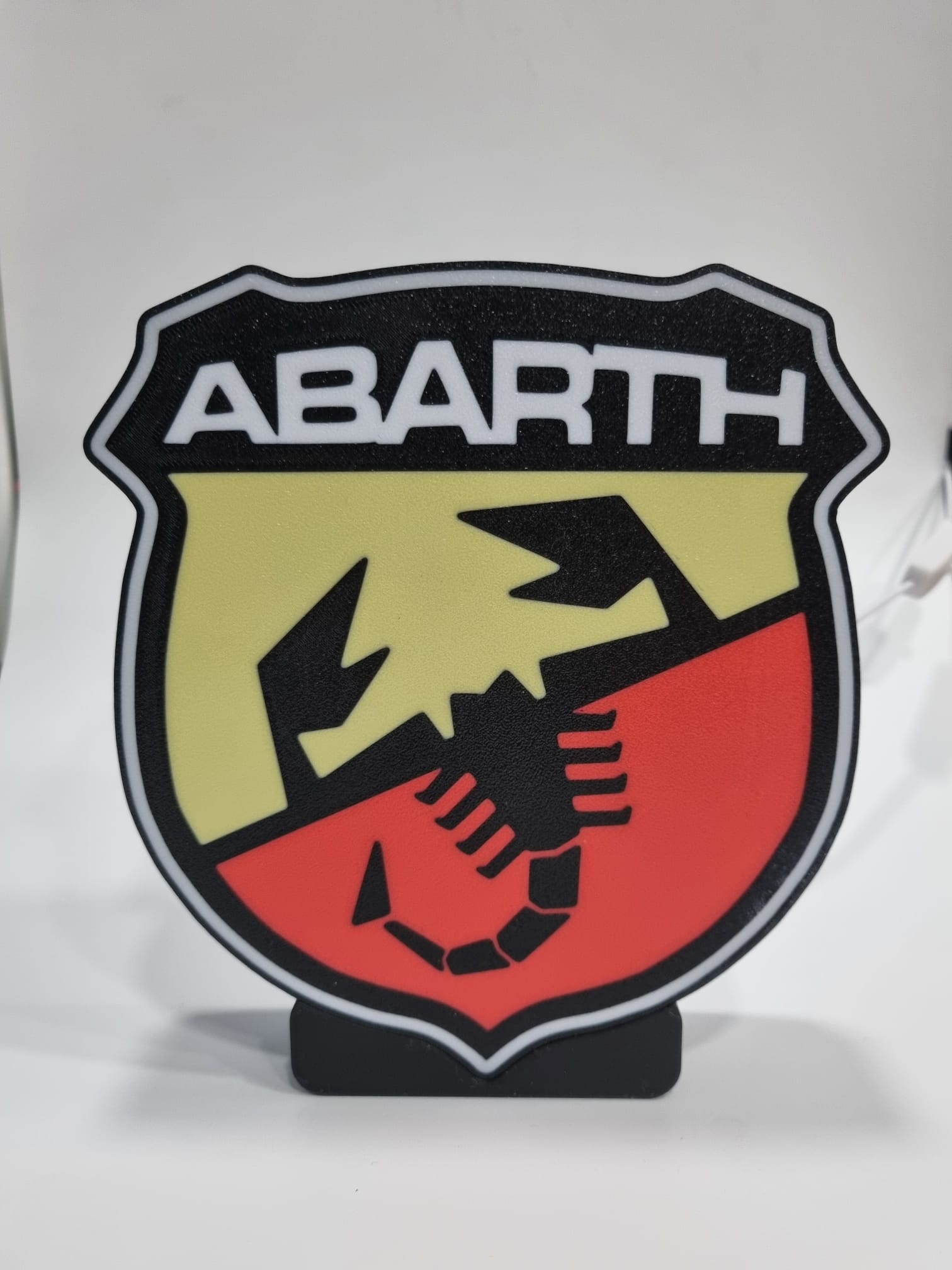 Lampada led logo Abarth