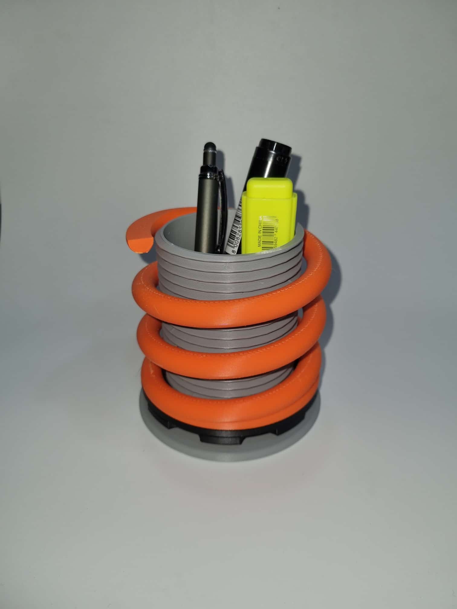 Portapenne sospensione ghiera regolabile