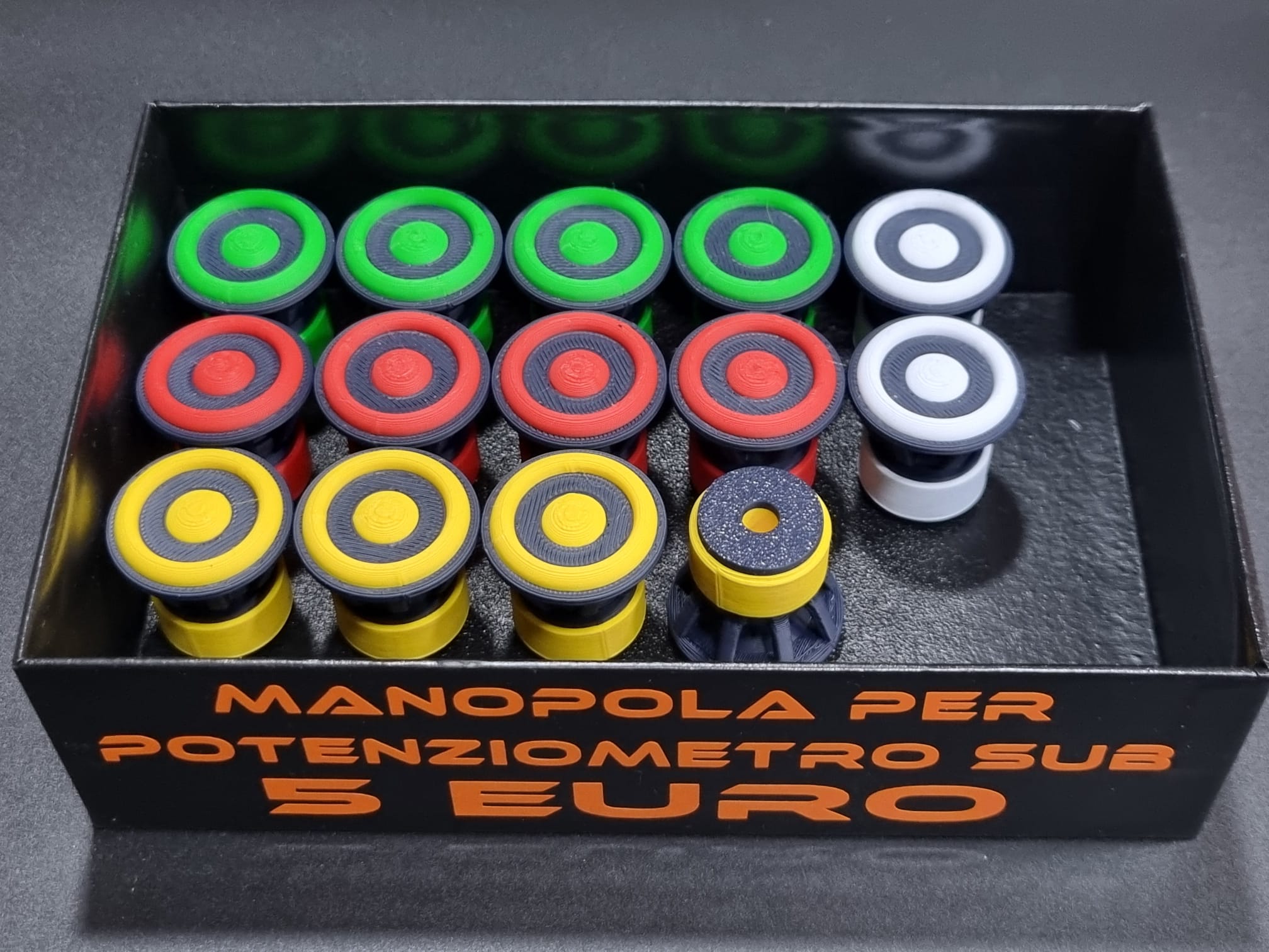 Manopola potenziometro subwoofer