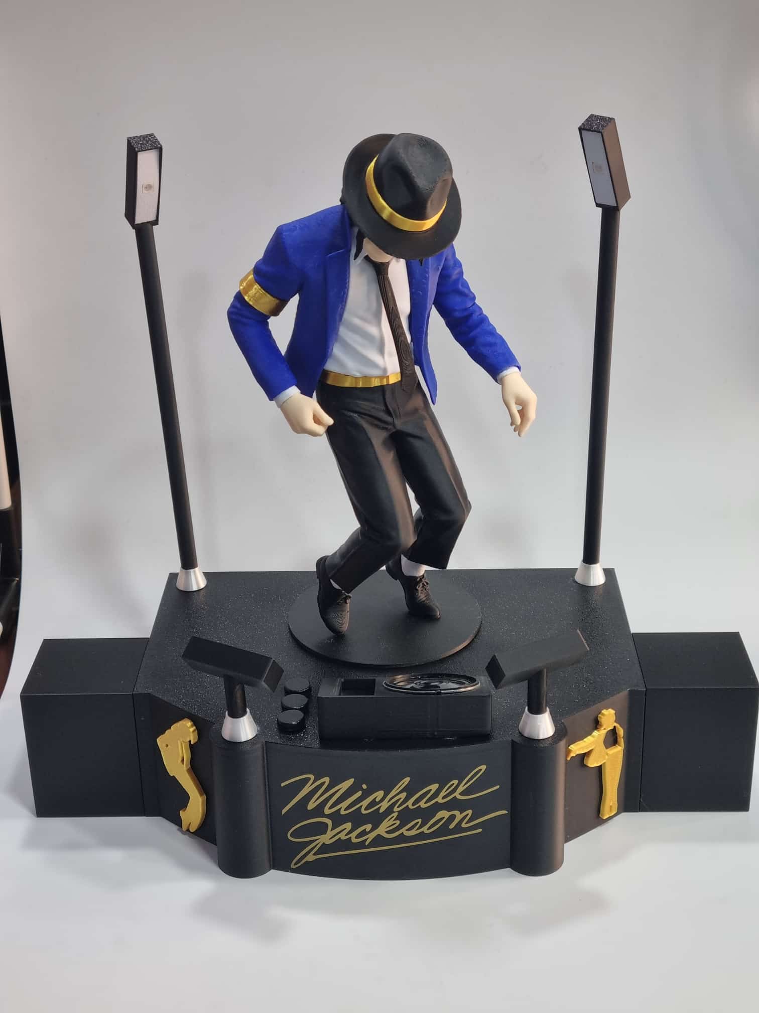 Modellino Michael Jackson con luci e audio