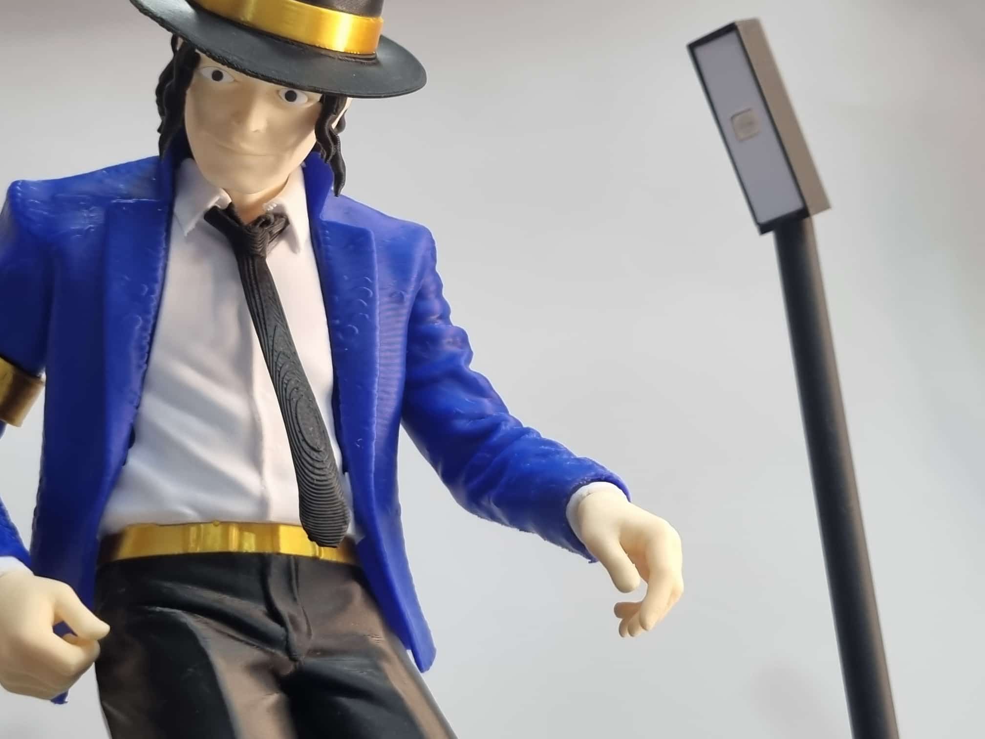 Modellino Michael Jackson con luci e audio