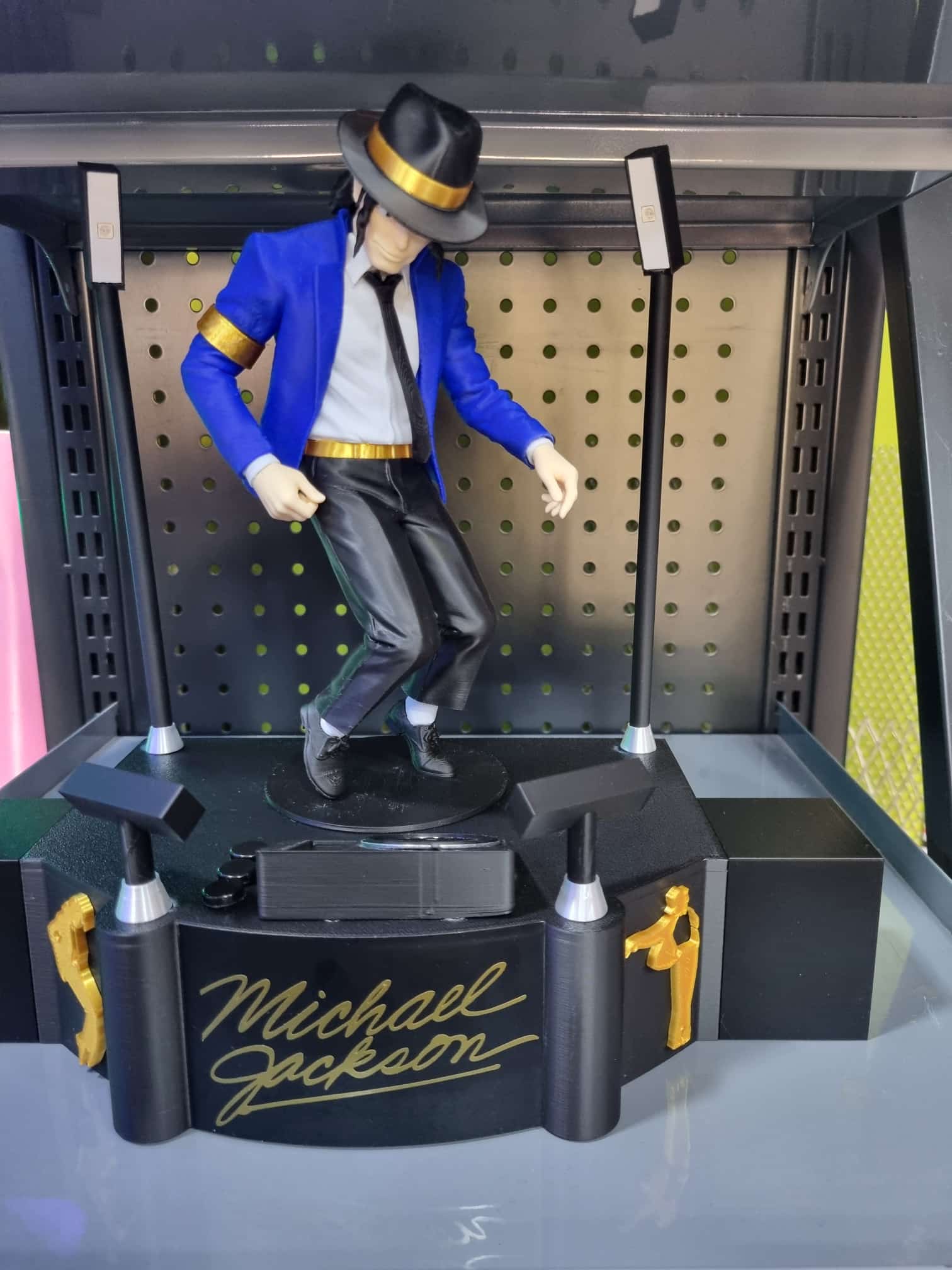 Modellino Michael Jackson con luci e audio