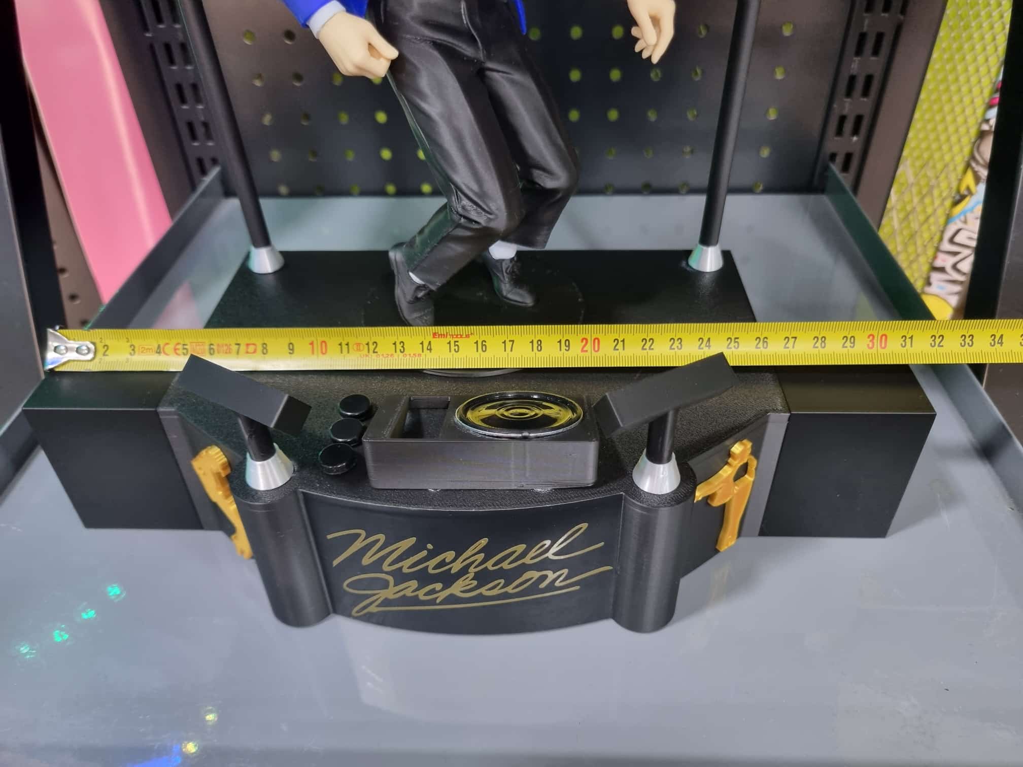 Modellino Michael Jackson con luci e audio