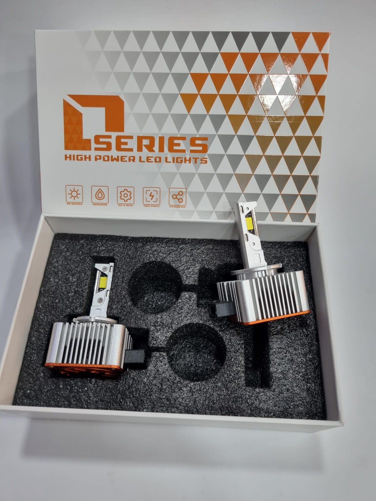 Lampade conversione xenon/led D1S-D3S-D1R-D3R 30000Lm canbus